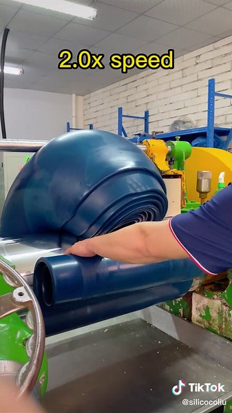 Silica Gel Production in a Factory: Rubber Mixing Process