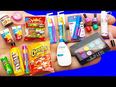 69 DIY MINIATURE REALISTIC HACKS AND CRAFTS : MINI FOOD, DIY MAKEUP, MORE DIY CRAFTS COLLECTION !!!