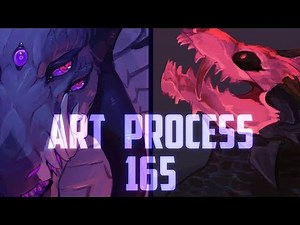 Speedpaint.165 Xenodragons (commissions)