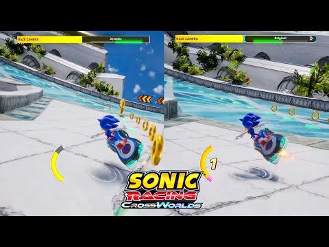 Dynamic Camera vs Original Camera | Sonic Racing Crossworlds (Side by Side Comparison)