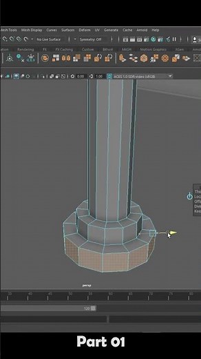 How to Model a Game ready Low poly House in Maya | Part 1 #autodesk #maya #3dmodeling #lowpoly3d