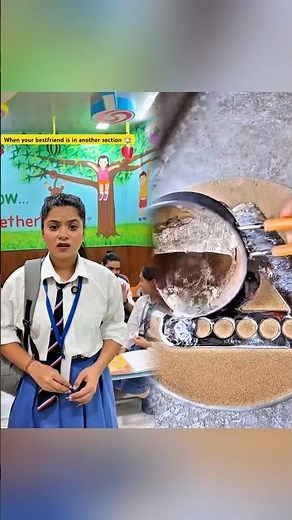 Jab apki best friend alag section me ho 🏫😅 #shorts #sejalgabashorts #schoolshorts #school