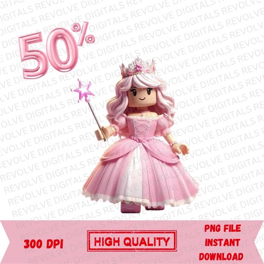 Roblox Princess Girls PNG Images, Digital Download, Roblox PNG, PNG Instant Download, Cute Stickers, Png Files, Instant Download - Etsy