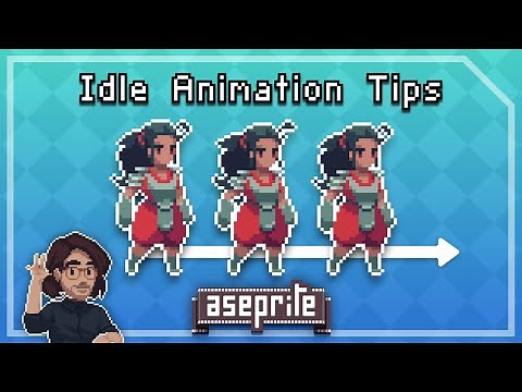 Pixel Art Class - Simple Character Idle Animation
