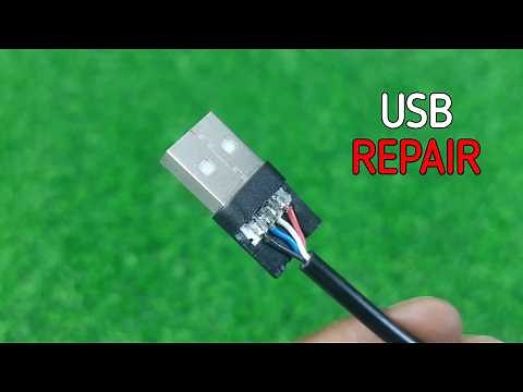How to Easily Repair Broken USB Cable Ends at Home (Step-by-Step Guide)