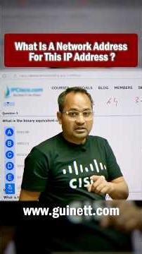 What is a Network Address for an IP Address | CCNA IP Addressing Concept