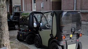 Miniature microcars of Amsterdam