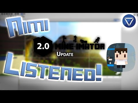 The FUTURE of Mine Imator! Update 2.0