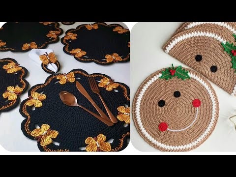 Crochet Magic: Handmade Table Mats That Transform Your Space..