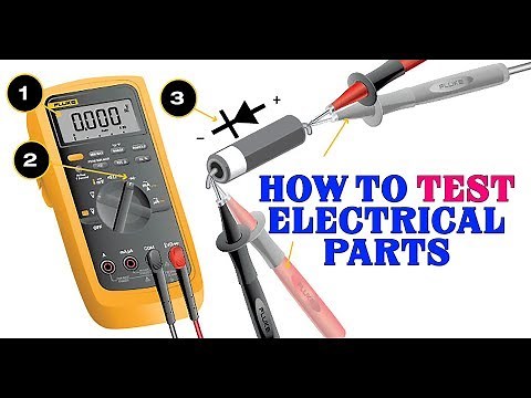 How To Use Multimeter Excel A830L Digital Meter