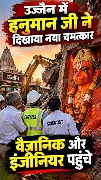 उज्जैन में हनुमान जी ने दिखाया नया चमत्कार, वैज्ञानिक और इंजीनियर पहुंचे