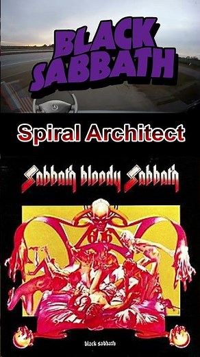 Metal Music 7 Black Sabbath - Spiral Architect - album Sabbath Bloody Sabbath 1973 on the Road