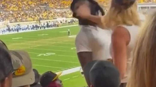 Shocking video shows brawl between sports fans at football game