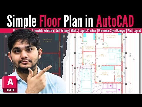 Learn AutoCAD Floor Plan Design from Scratch | Beginner’s Full Guide