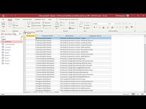 Joining Tables in a Query - Inner Joins in MS Access - Office 365
