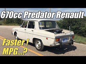 S3 E26. The 670cc Predator Renault is faster after getting a muffler and carburetor modifications