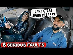 FAILED IN 2 MINUTES! The WORST Start to a Driving Test