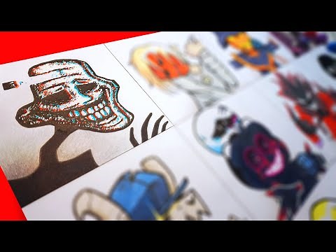 Drawing CREEPY FRIDAY NIGHT FUNKIN MODS