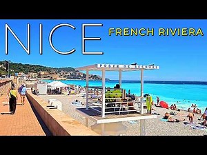[4K] NICE 🌍 FRANCE 🇫🇷 | French Riviera Côte d'Azur 🌴WALKING TOUR Mediterranean atmosphere
