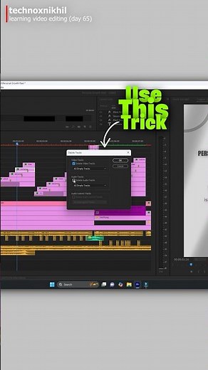 Fix Timeline Lag Instantly in Premiere Pro | Day 65