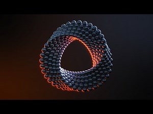 C4D Abstract Ring - Cinema 4D Tutorial (Free Project)