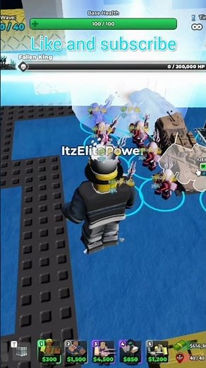 TDS Solo Fallen Boss Defeat in 14 Mins! 💥 | Tower Defense Simulator