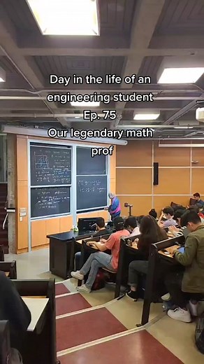 A Day in the Life of an Engineering Student with Our Legendary Math Professor