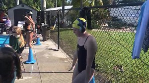 10K views · 115 reactions | Sierra Schmidt, University of Michigan, warms up for the Orange Bowl Swim Classic Friday in #KeyLargo. Free to spectate at Jacobs Aquatic Center, the action continues until noon! | The Florida Keys & Key West | Facebook