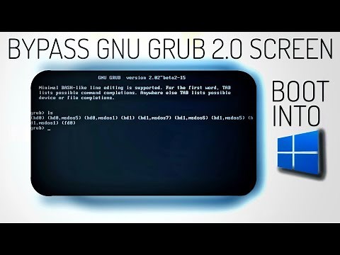 Stuck in GNU Grub 2.0 Screen? Try this!