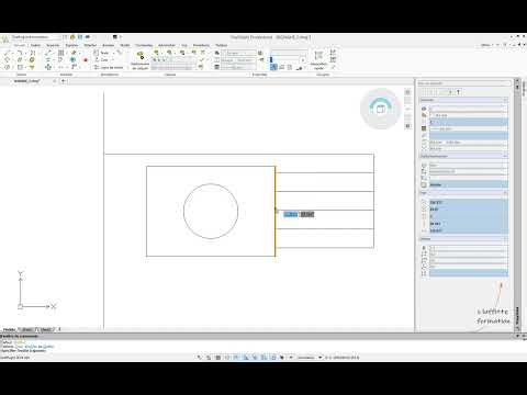 Draftsight : Ajuster et Prolonger