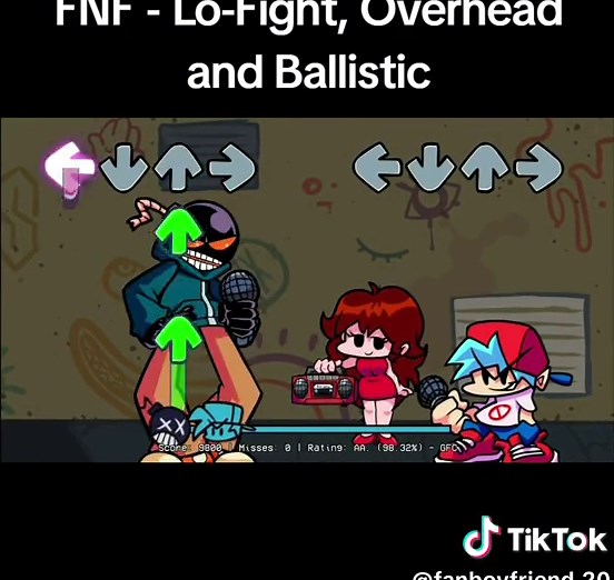 Friday Night Funkin' Whitty Mod - Lo-Fight, Overhead, and Ballistic