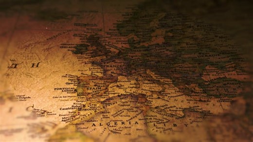 Europe, Map, World, Earth