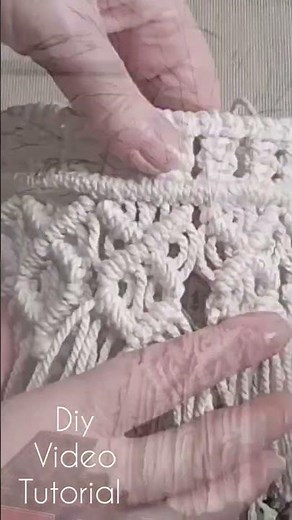 DIY Macrame Jar Wrap with Step by Step Instructions