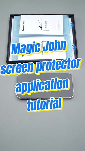 Magic John Screen Protector Installation Tutorial