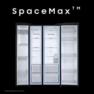 Space Max technology allows you to store more without compromising on a stylishly modern and minimalist look. | Samsung