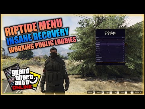 INSANE Riptide Mod Menu Recovery + Fully Working Public Sessions