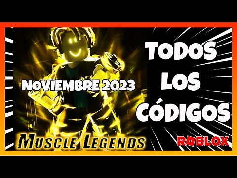 ✅12 CÓDIGOS✅TODOS los CÓDIGOS de 💪MUSCLE LEGENDS💪Códigos de 💪Leyendas Musculares💪Roblox 2023💪EMiLiOR