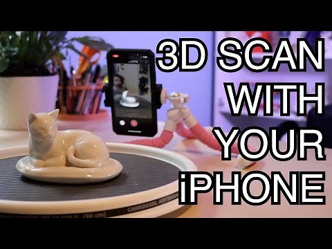 Scandy Pro 3D iOS iPhone Scanning App Tutorial / 3D Scan to 3D Print! #Scantober