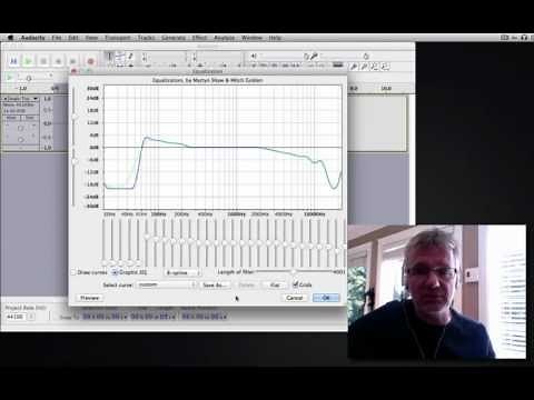 Audacity Tutorial How to Use Audacity Equalizer or EQ Vocal Effects - What is Audacity