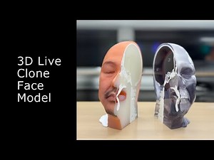 【メイキング映像】日本発、世界初のクローン級超精密3D医療モデル『3D Live Clone Face Model』