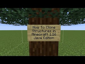 How to Clone Structures in Minecraft 1.16 Java Edition