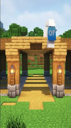 Minecraft Horse Stable Tutorial🐴