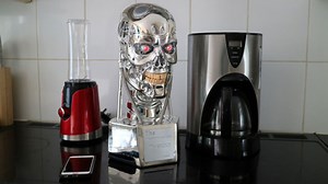 Terminator speaker uses Amazon Alexa to let you talk to your future robot masters