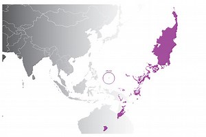 palau detailed eps vector map