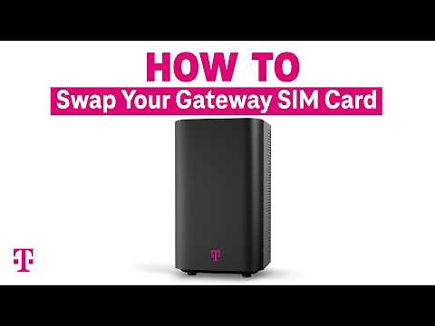 How To Swap Your Gateway SIM Card | T-Mobile
