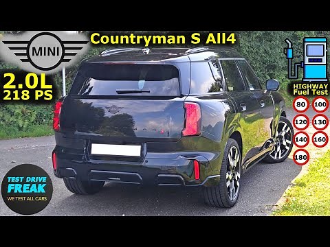 2025 Mini Countryman S ALL4 (218 PS) TEST DRIVE 🚙 Fuel Consumption & Performance Review