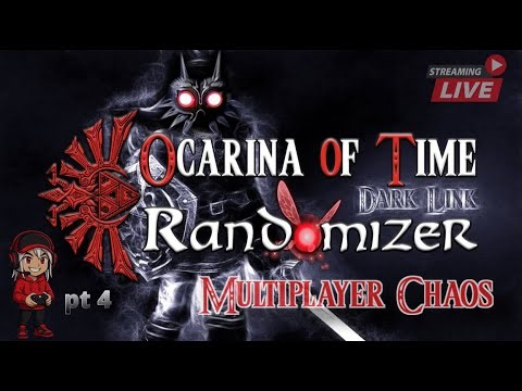 Zelda-OOT Randomizer!! Beating the rando with 4 people!! #Zelda #randomizer #chaos #multiplayer
