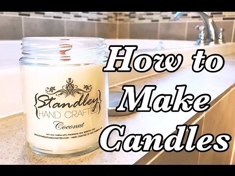 How to make scented candles - Candle making basics 101