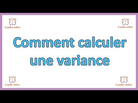 Comment calculer une variance (formule de variance en statistique)