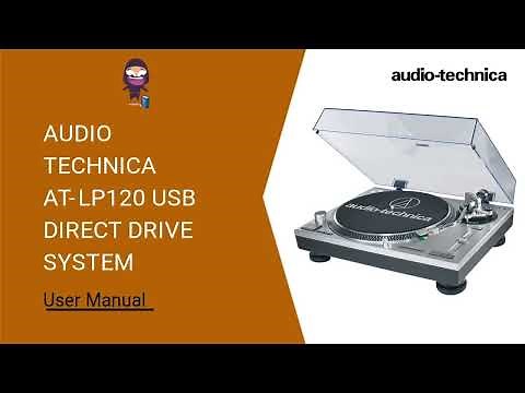Audio-Technica AT-LP120 USB Turntable Setup and Recording Tutorial